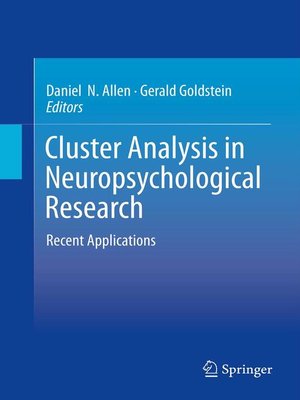 cover image of Cluster Analysis in Neuropsychological Research